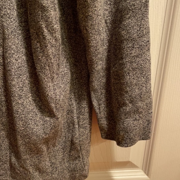 Rafaella Large Gray Black Bejeweled Sweater - Picture 3 of 4